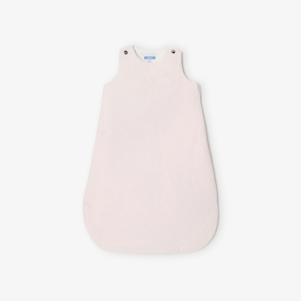 Baby velvet sleeping bag 0-6 months - Jacadi Pale Pink