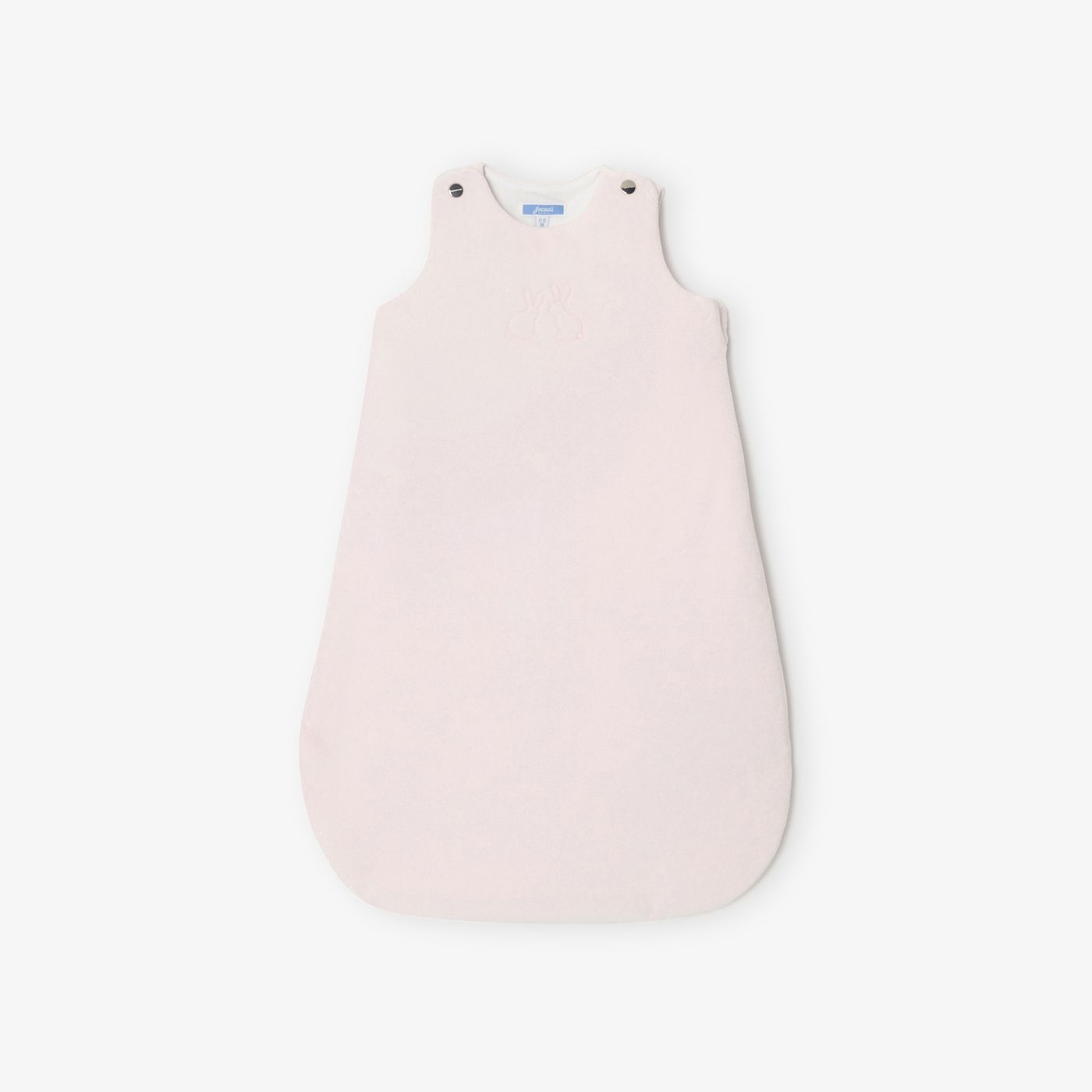 Baby velvet sleeping bag 0-6 months - Jacadi Pale Pink