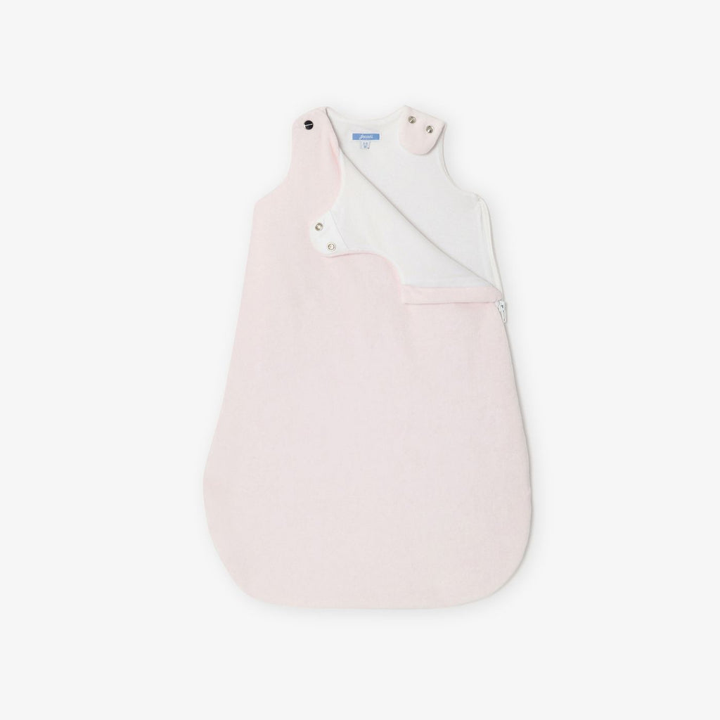 Baby velvet sleeping bag 0-6 months - Jacadi Pale Pink