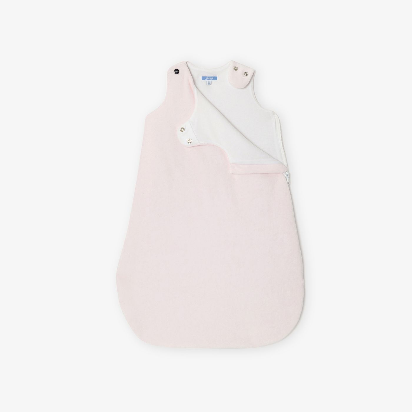 Baby velvet sleeping bag 0-6 months - Jacadi Pale Pink