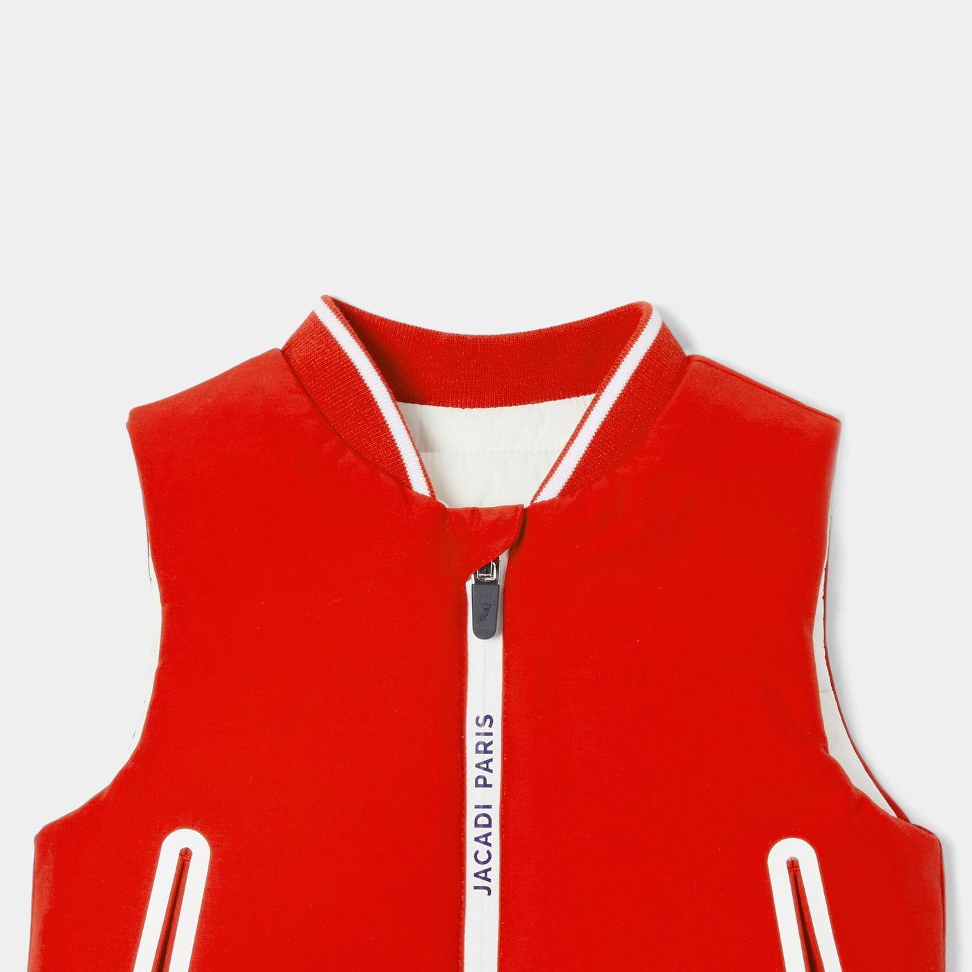 Piumino Sleeveless Baby Boy - Red/Beige