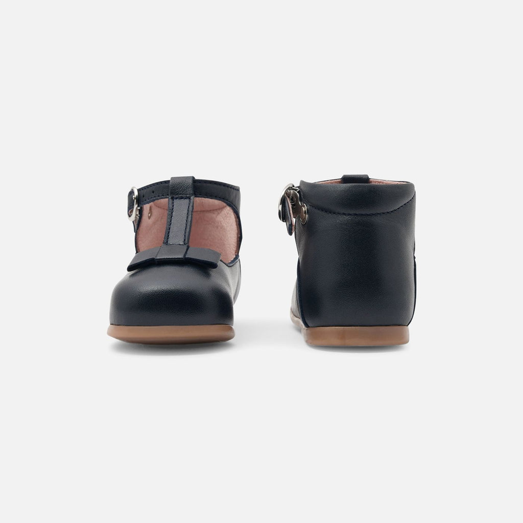 Décolléte With Cinturino a T First Steps For Baby Girl - Blu Navy Jacadi