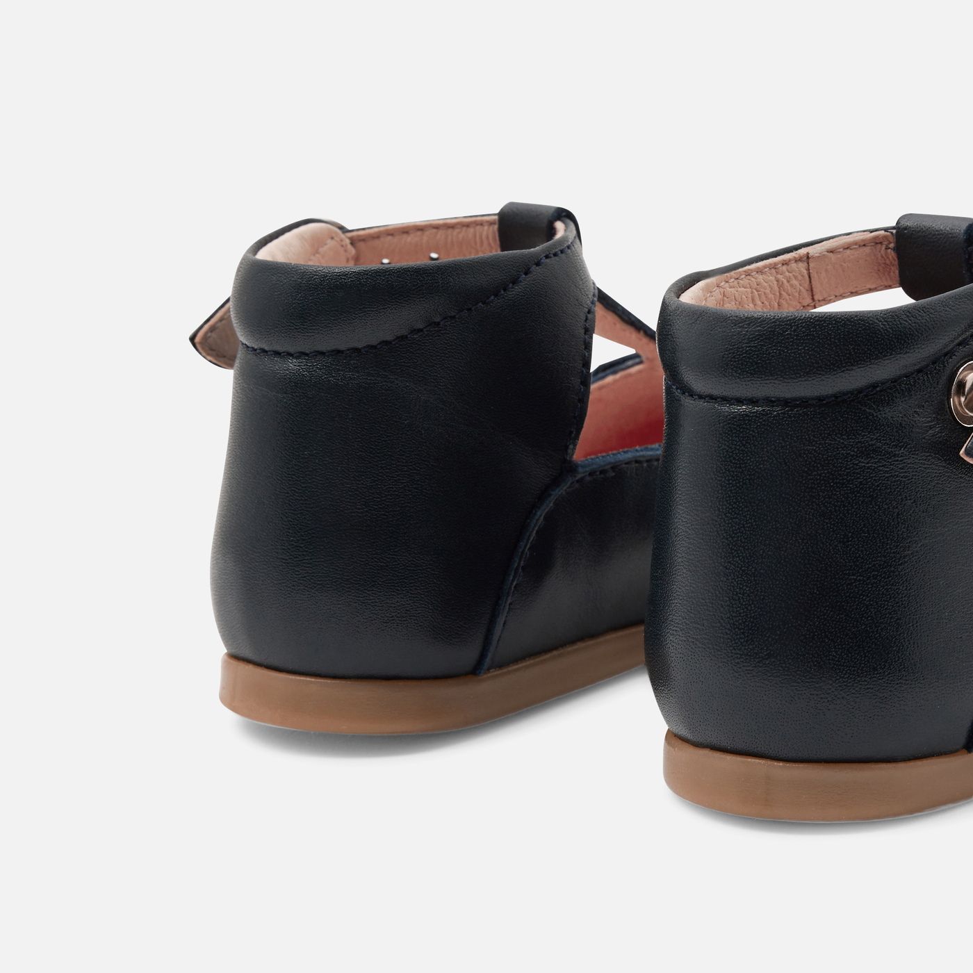 Décolléte With Cinturino a T First Steps For Baby Girl - Blu Navy Jacadi