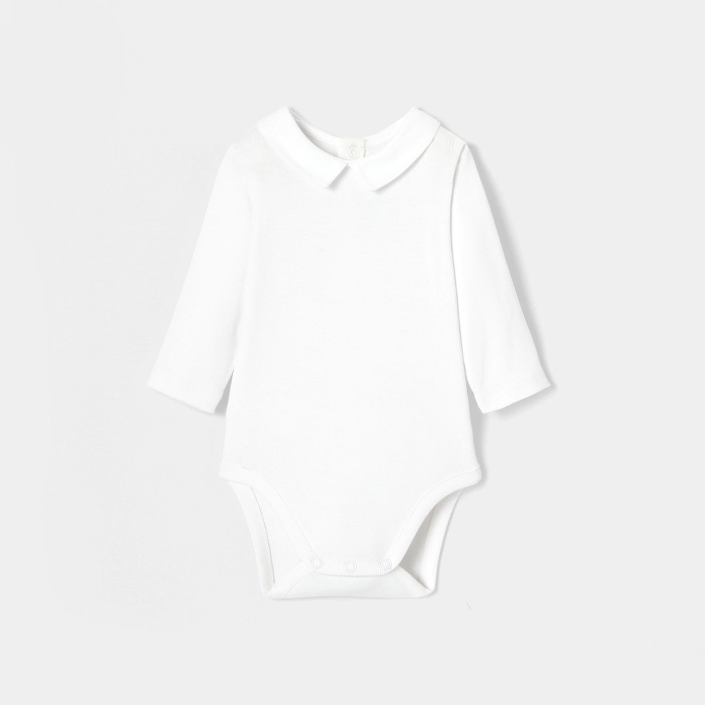 Baby boy long-sleeved bodysuit - Jacadi White