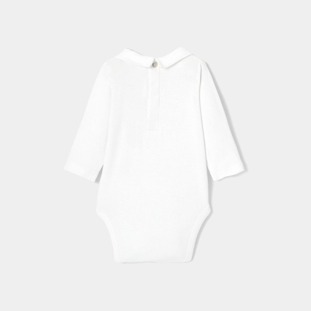 Baby boy long-sleeved bodysuit - Jacadi White