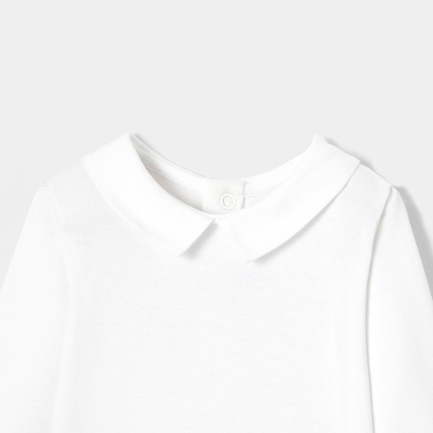 Baby boy long-sleeved bodysuit - Jacadi White