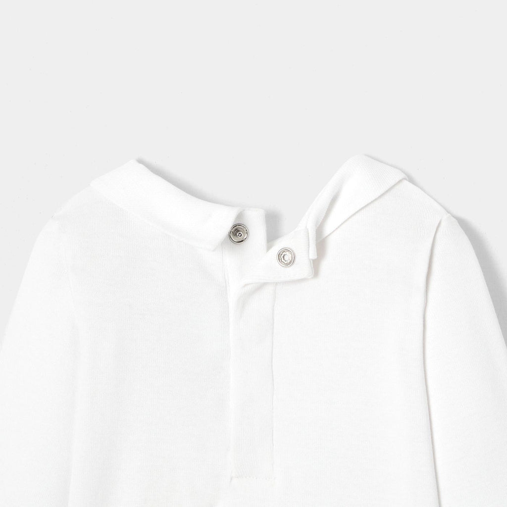 Baby boy long-sleeved bodysuit - Jacadi White