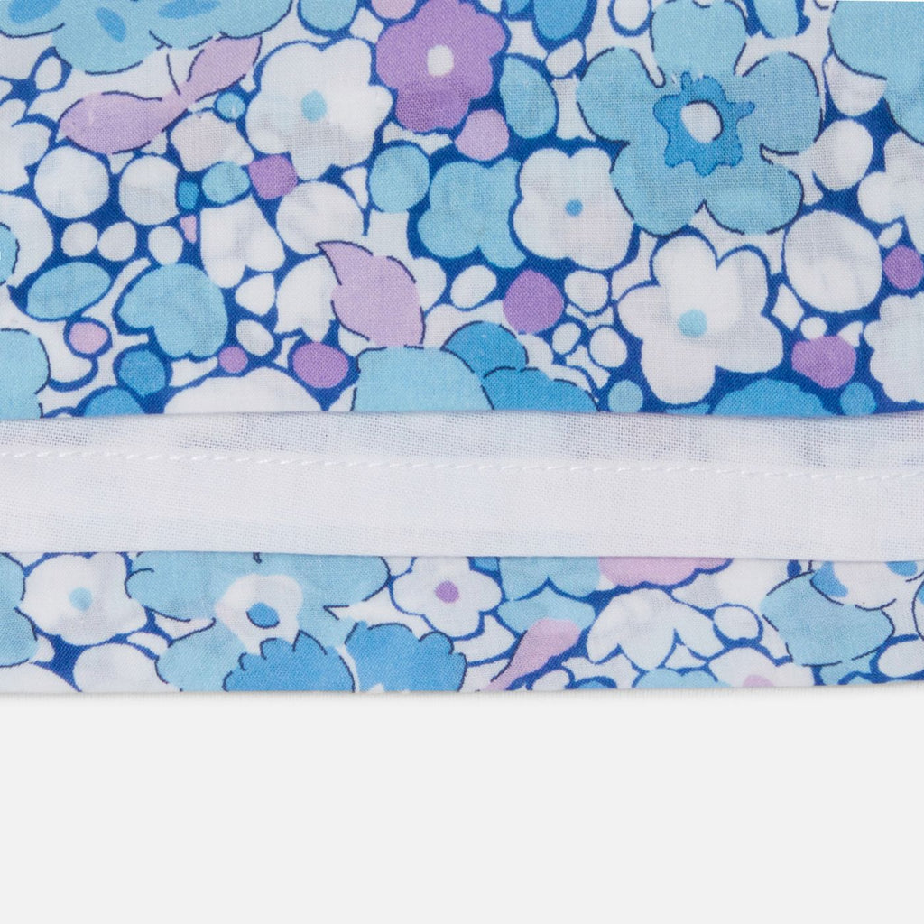 Dress in Liberty Fabric Fabrics Baby Girl - Blue/Multicolour