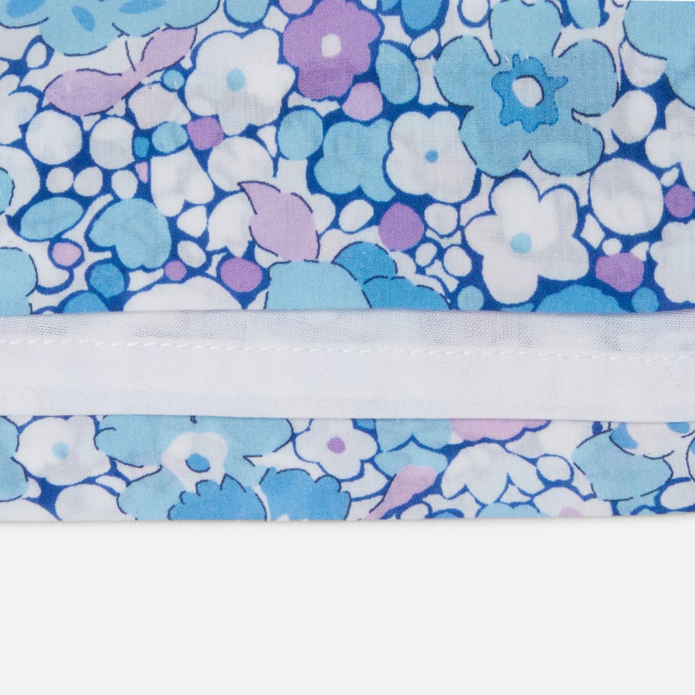 Dress in Liberty Fabric Fabrics Baby Girl - Blue/Multicolour