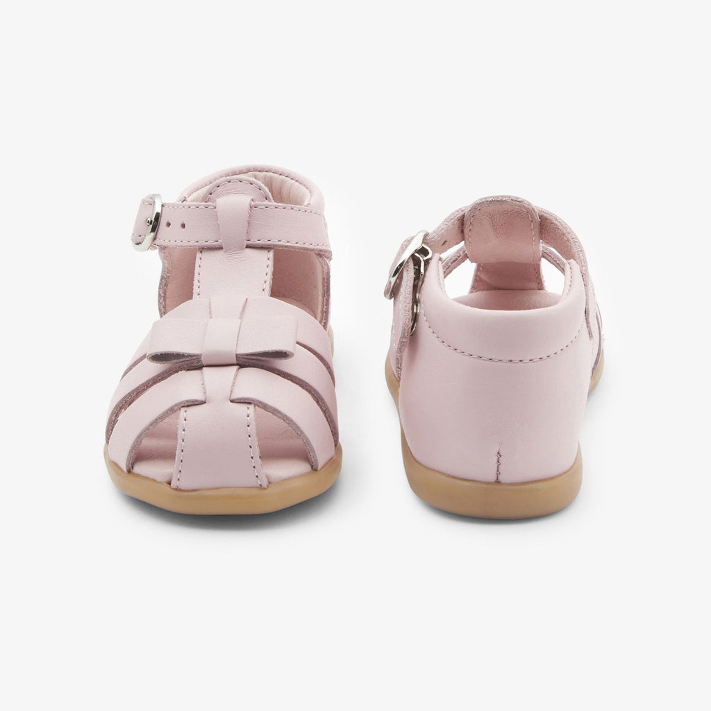 Baby girl leather sandals - Jacadi Pink