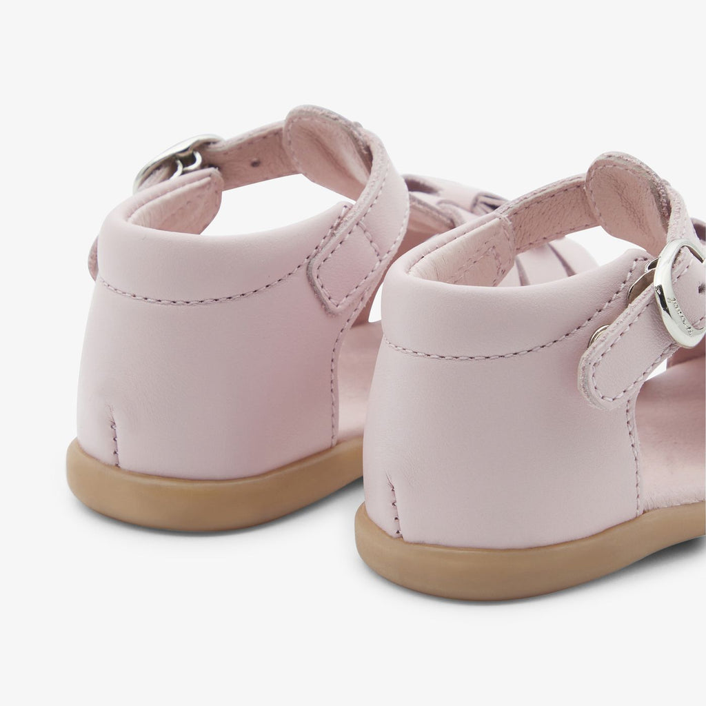 Baby girl leather sandals - Jacadi Pink