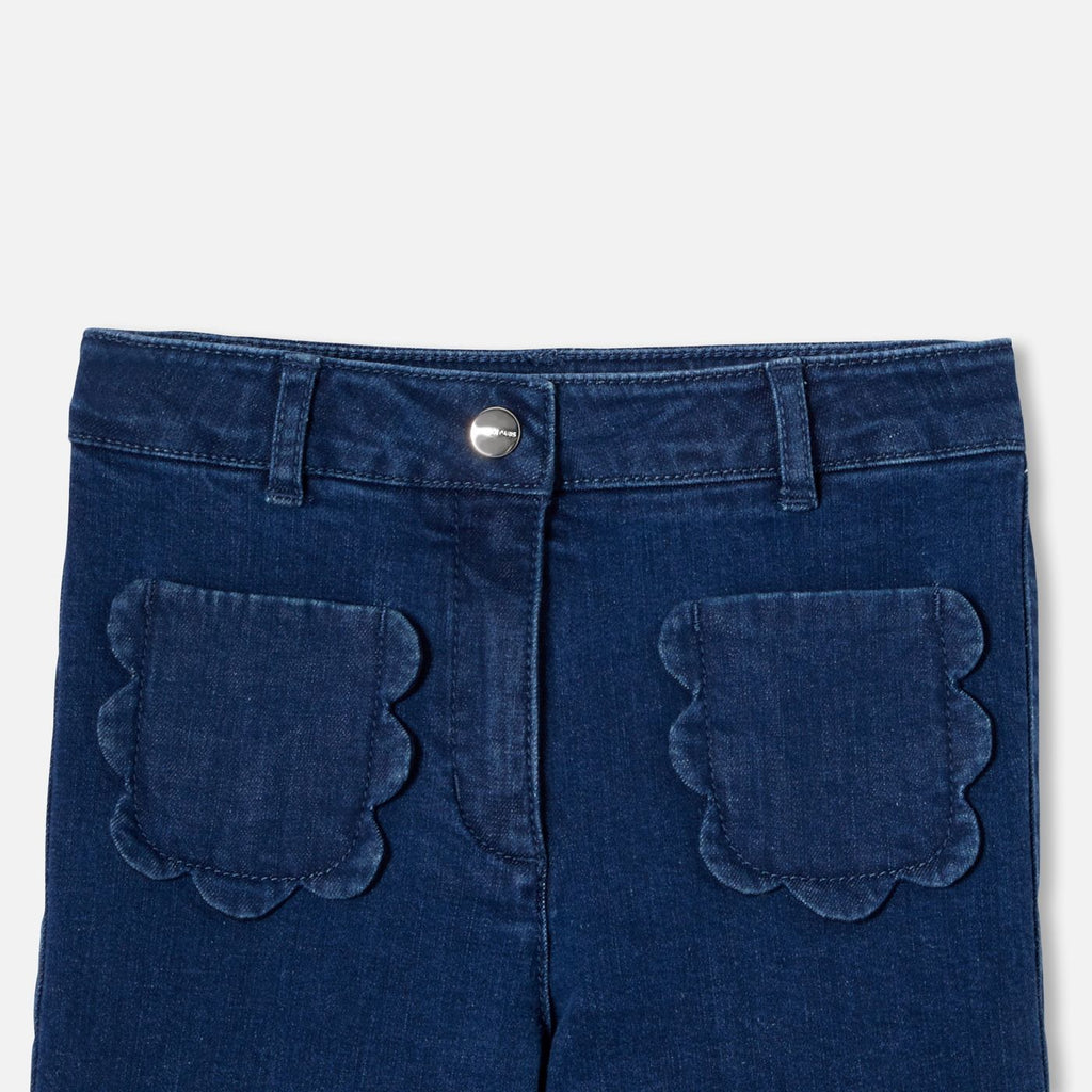 Girl wide-leg jeans