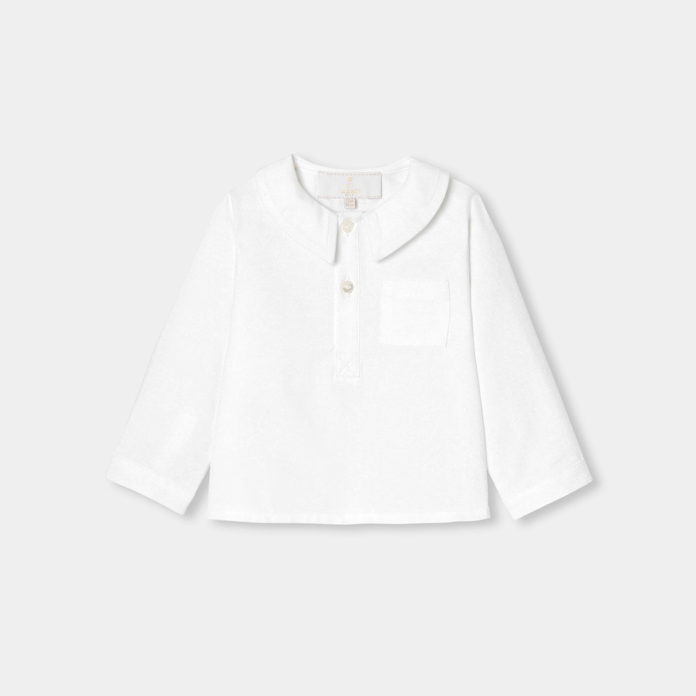 Baby boy Oxford shirt - White