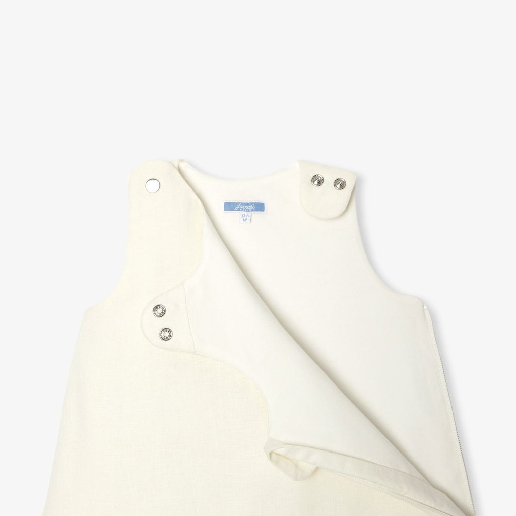 Sacco Nanna in Linen 0-6 Mesi - Jacadi Sweet White