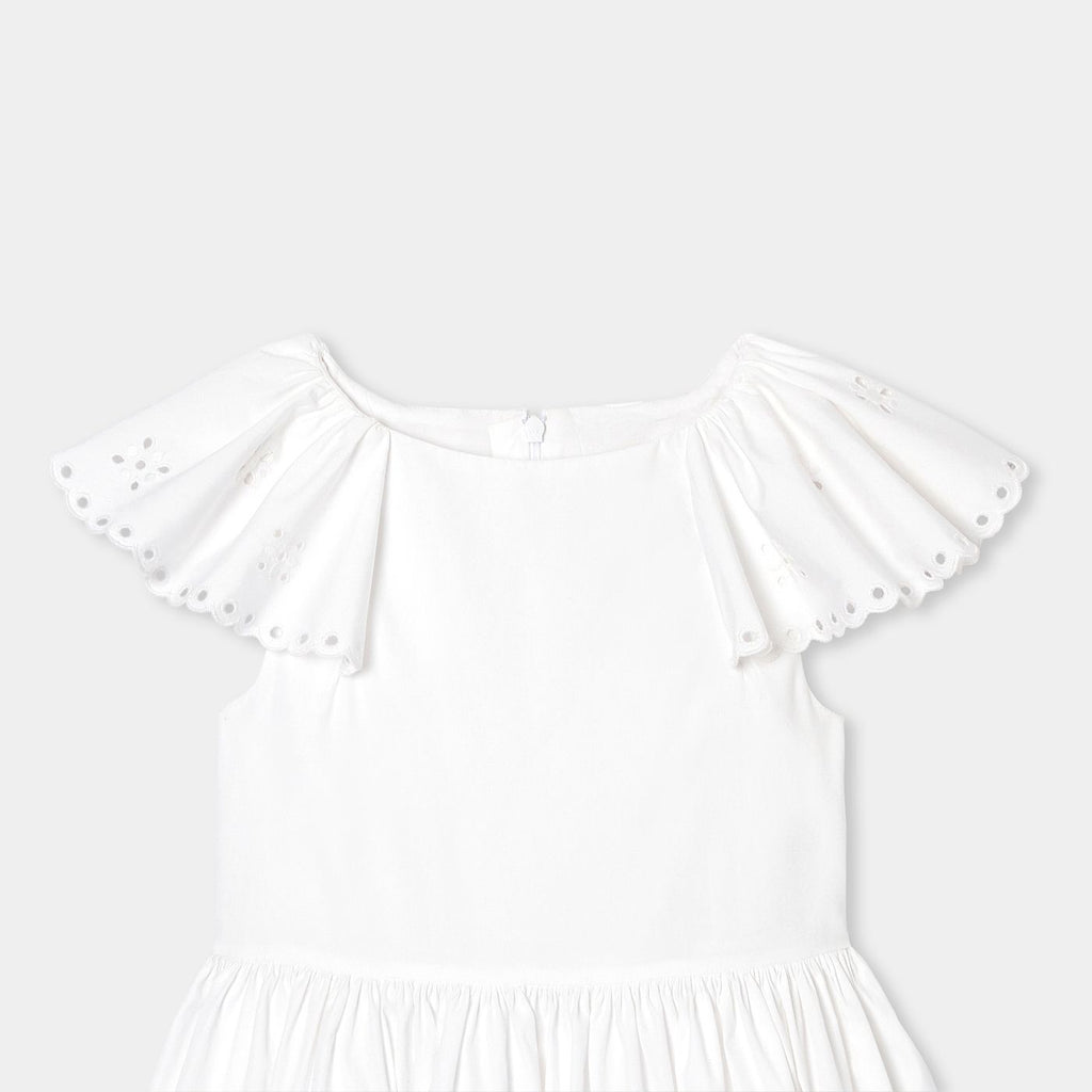 Girl ceremony dress - Jacadi White