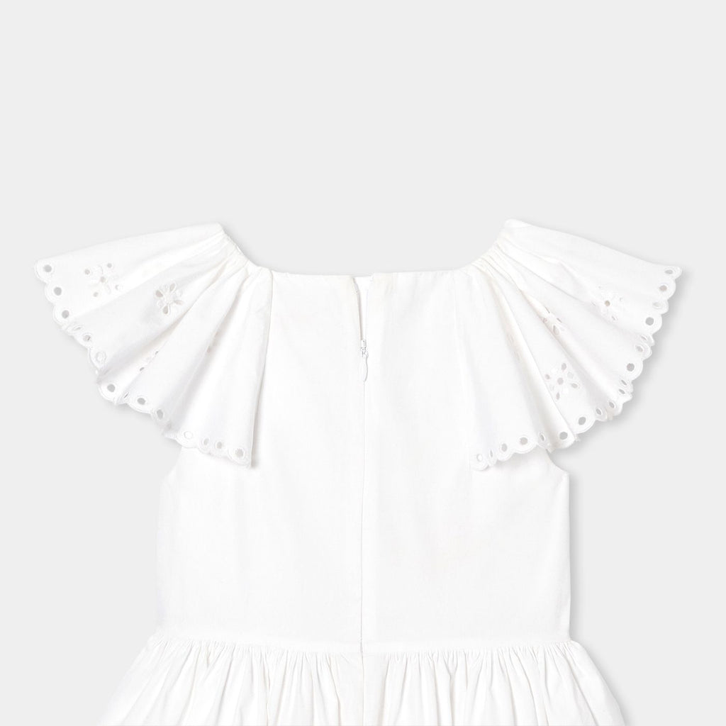 Girl ceremony dress - Jacadi White