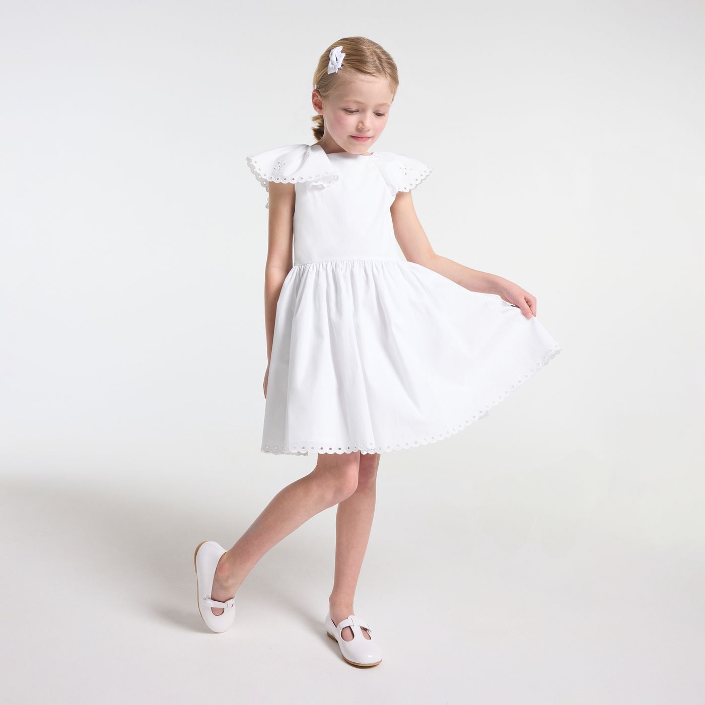 Girl ceremony dress - Jacadi White
