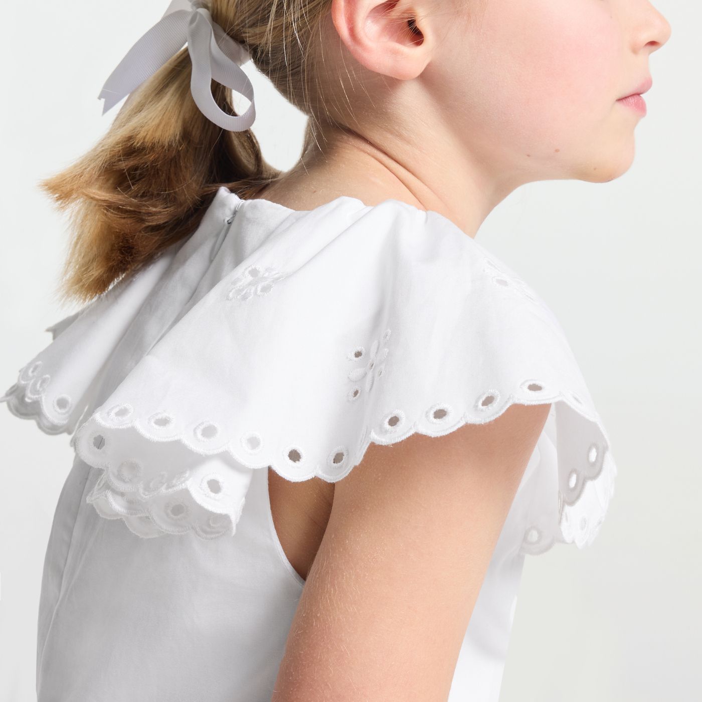 Girl ceremony dress - Jacadi White