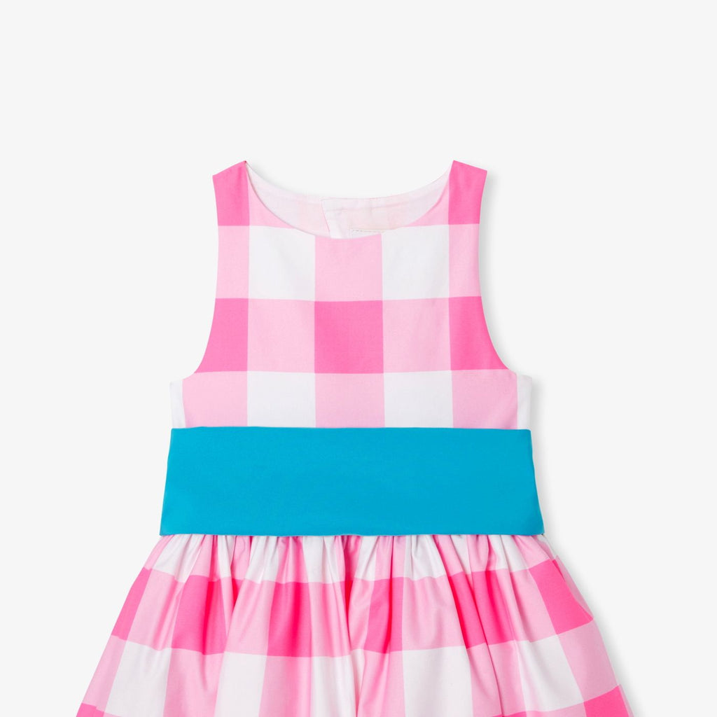 Ceremony Dress Girl - White/Pink