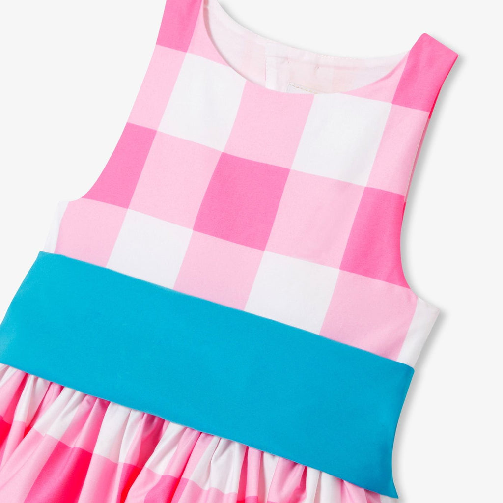 Ceremony Dress Girl - White/Pink
