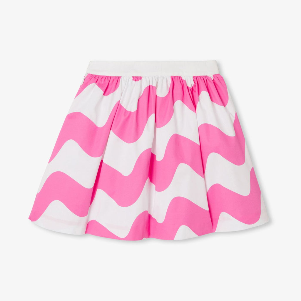 Skirt Occasion Girl - White/Pink
