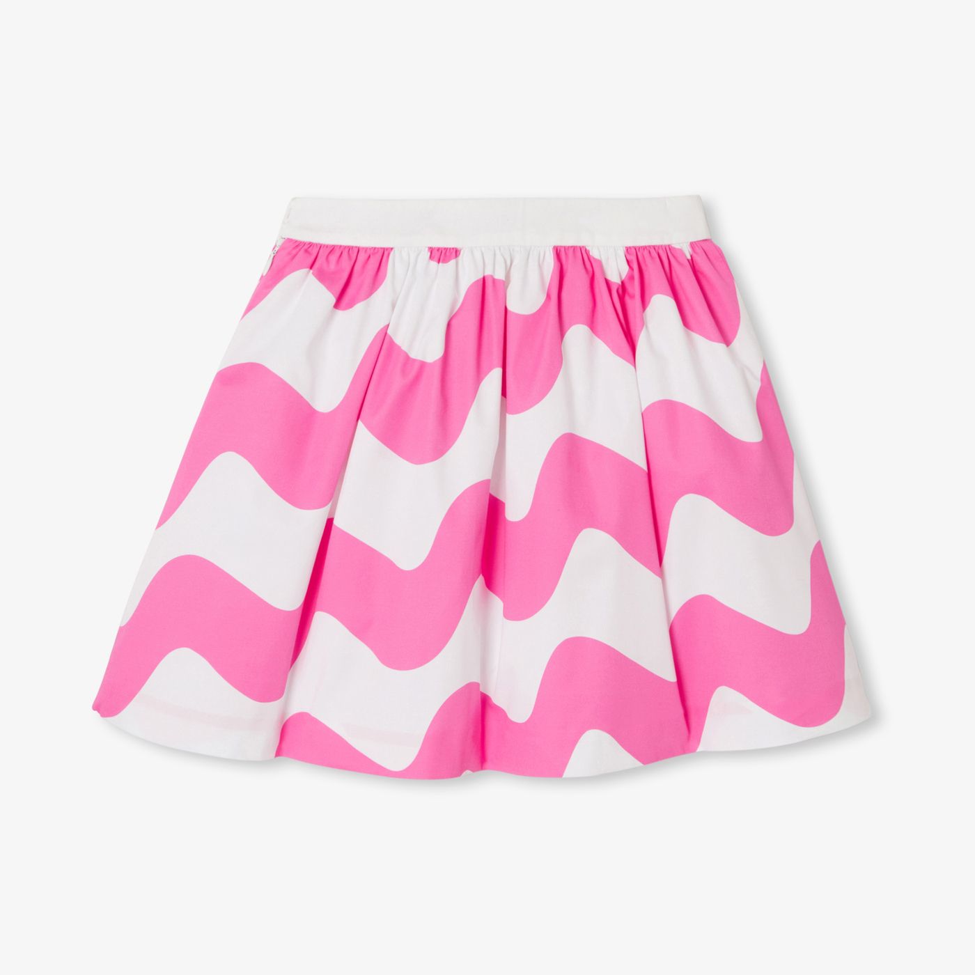 Skirt Occasion Girl - White/Pink
