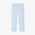 Boy straight twill trousers - Cloud