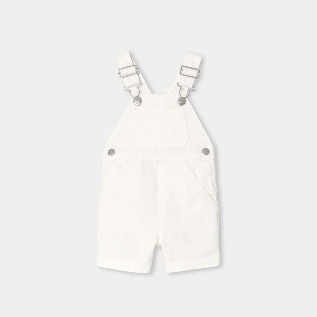 Dungarees in Canvas Baby Boy - Jacadi Sweet White