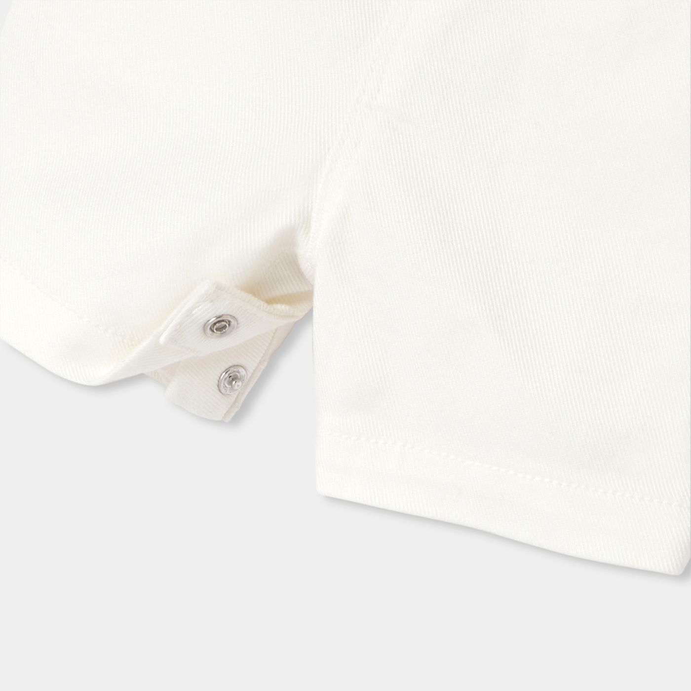 Dungarees in Canvas Baby Boy - Jacadi Sweet White