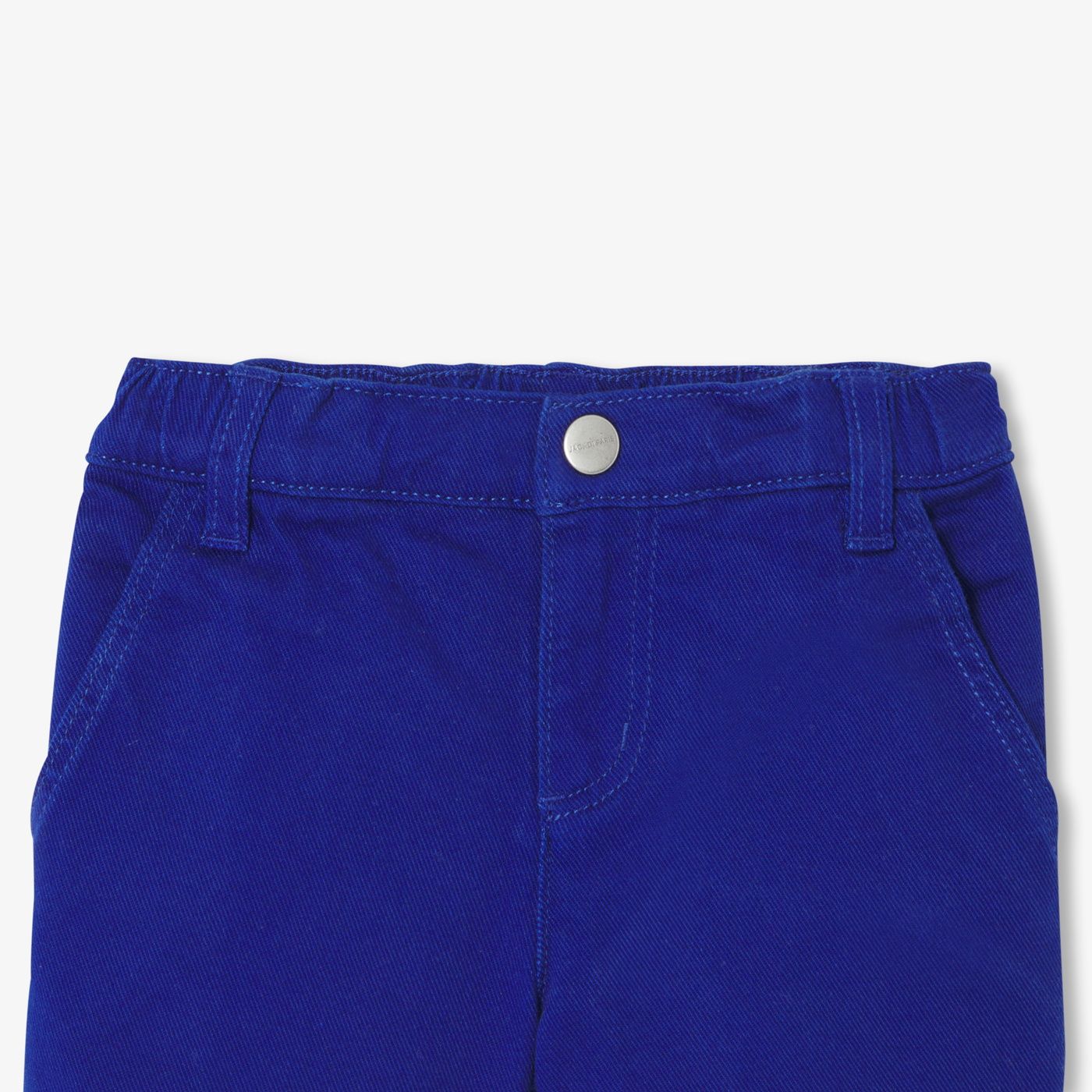 Baby boy twill shorts - Cobalt Blue