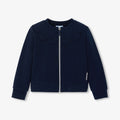 Girl fleece zipped cardigan
