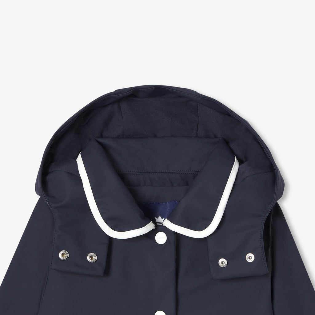 Cerata With Cappuccio Girl - Blu Navy Jacadi