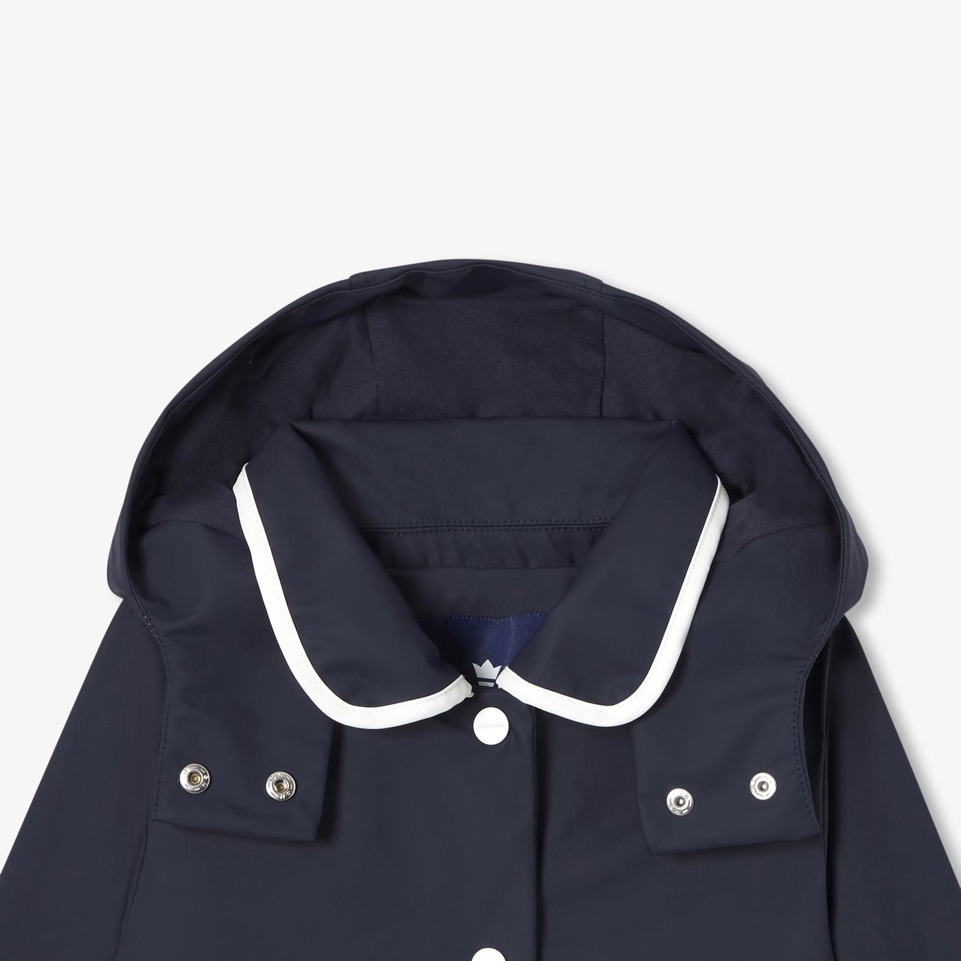 Cerata With Cappuccio Girl - Blu Navy Jacadi