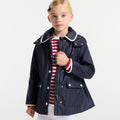 Girl hooded raincoat - Navy Blue Jacadi