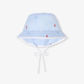 Hat Pescatore Baby Boy in Oxford - Blue/Multicolour