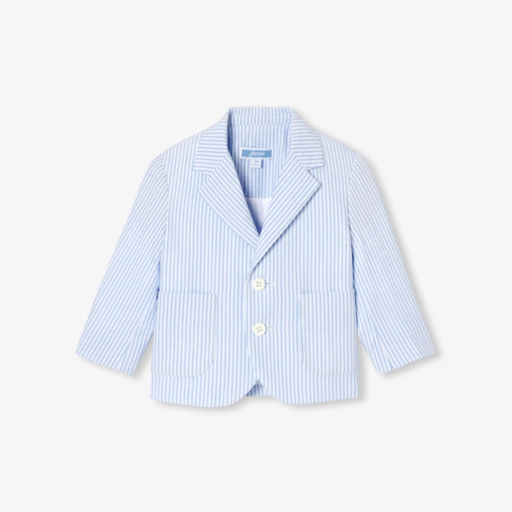 Baby boy seersucker jacket