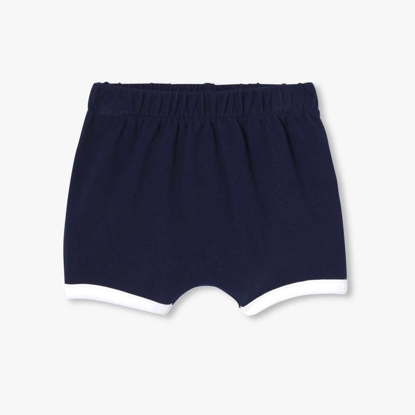 Baby boy short outfit set - Light Navy