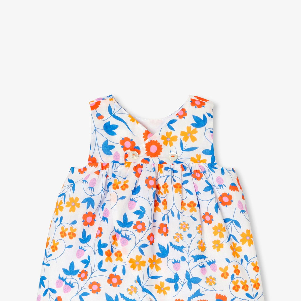 Outfit Set Newborn Baby Girl - White/Multicolour