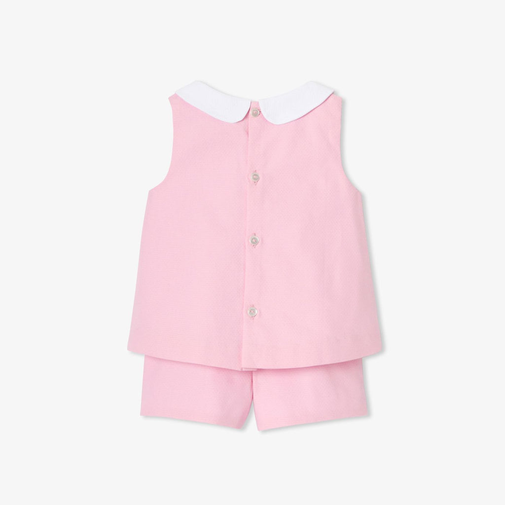 Baby girl occasion outfit set - Soft Pink
