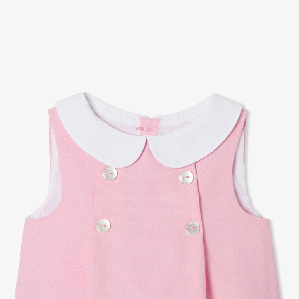 Baby girl occasion outfit set - Soft Pink