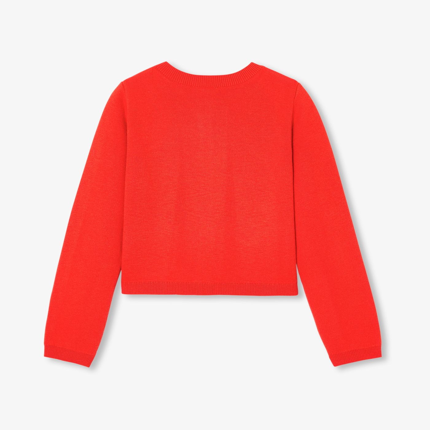 Short Cardigan Girl - Tangerine