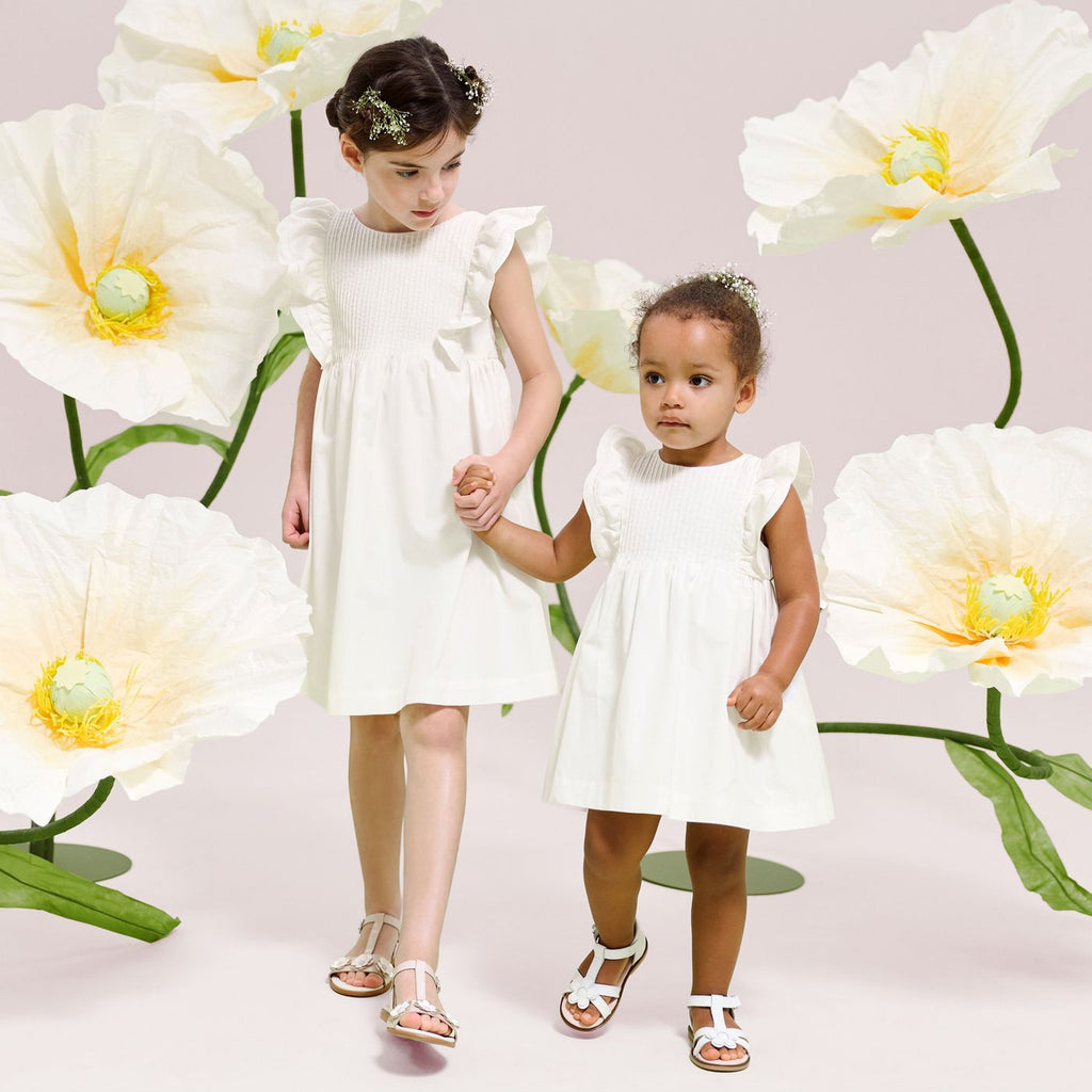 Patent Leather Sandals Baby Girl - Pink/White
