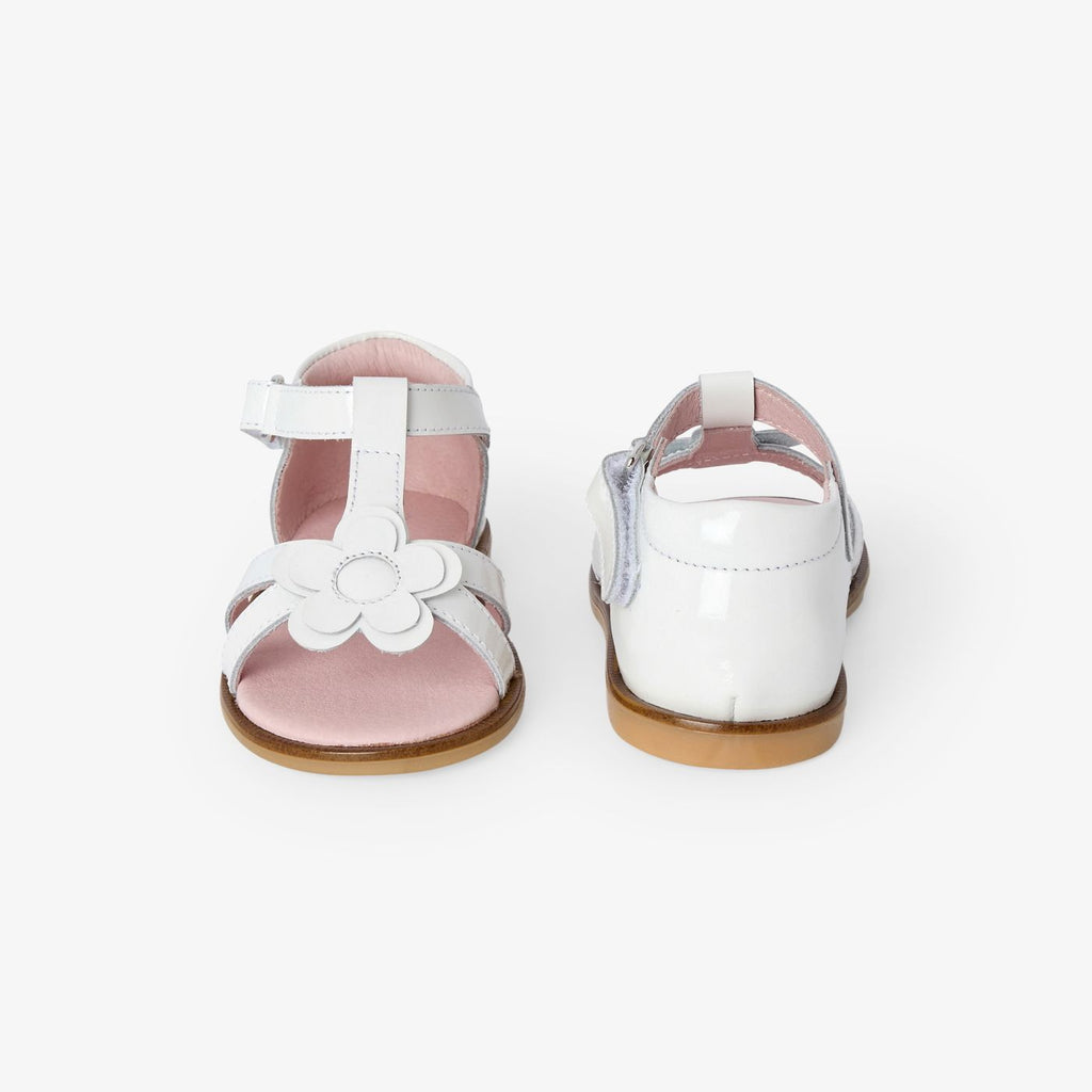 Patent Leather Sandals Baby Girl - Pink/White