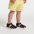 Baby boy leather sandals - Navy Blue Jacadi