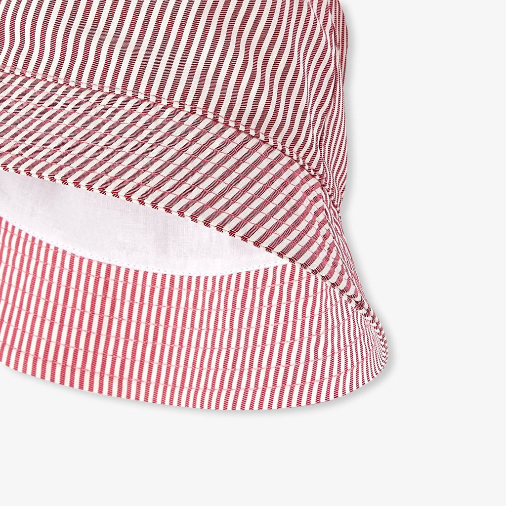 Boy twill bucket hat - Dark Orange