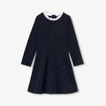 Girl heart dress - Navy Blue Jacadi