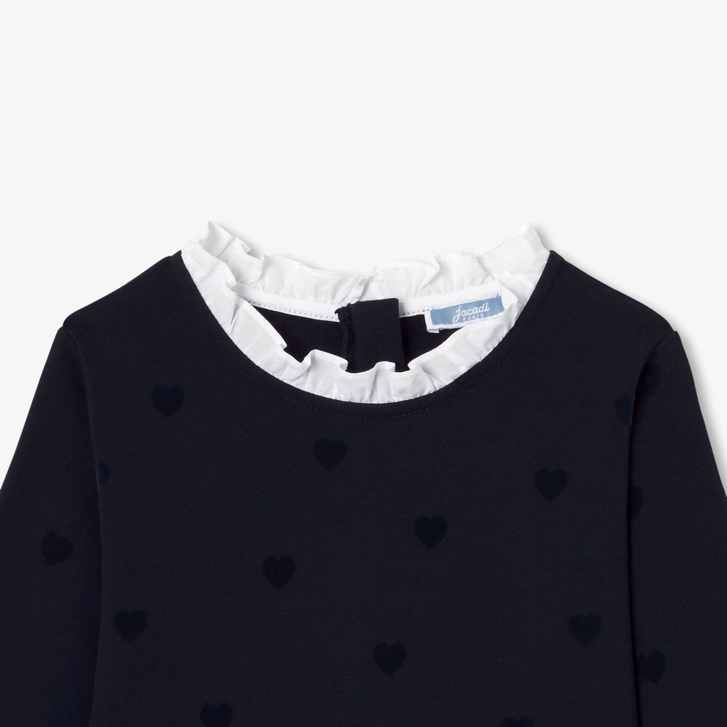 Dress a Cuore Girl - Blu Navy Jacadi