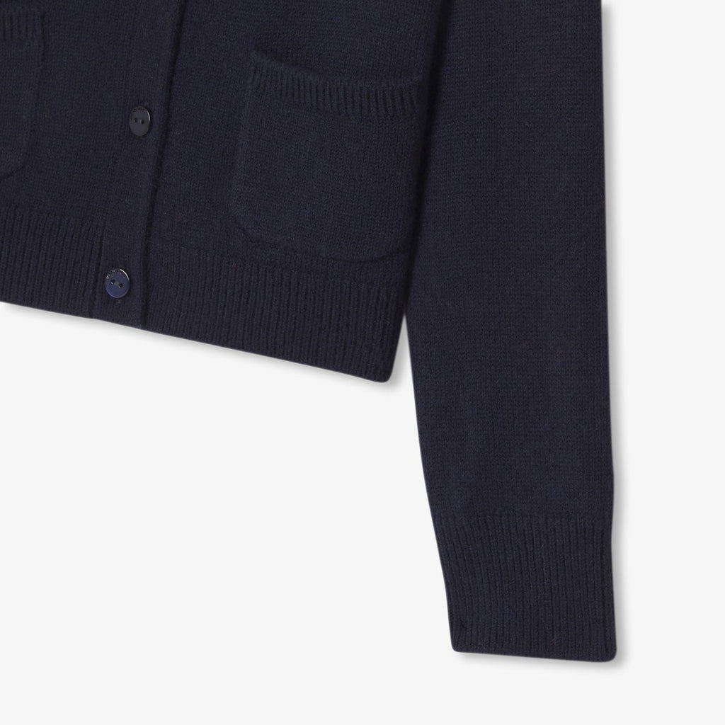 Cardigan in Lana E Cashmere Girl - Blu Navy Jacadi