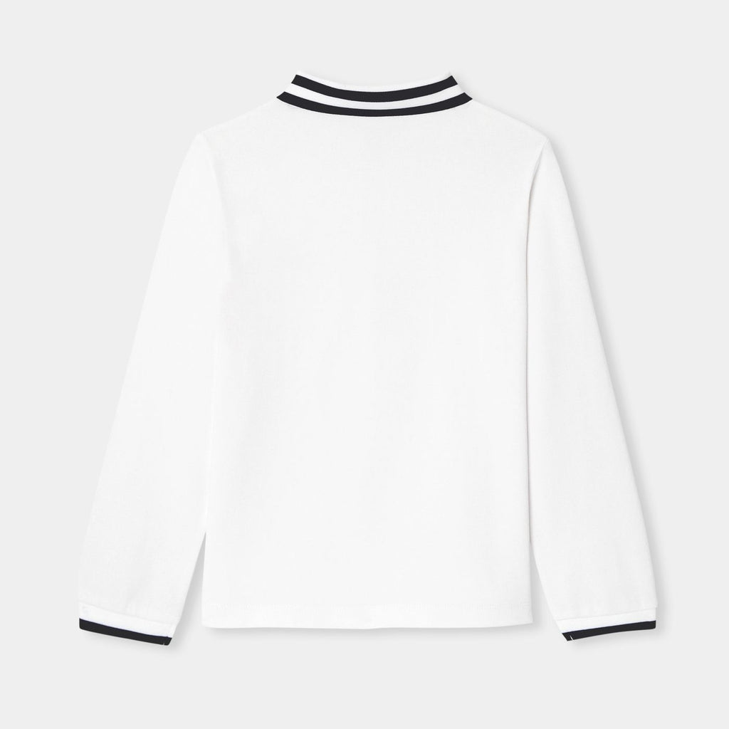 Boy cotton polo shirt - Jacadi White
