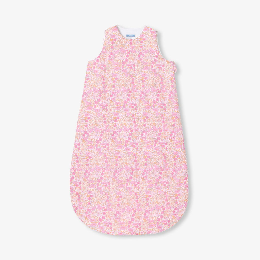 Baby girl Liberty fabric convertible sleeping bag 6-24 months - Pink/Multicolour